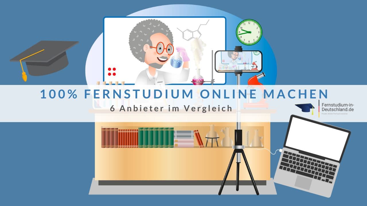 100% Fernstudium Online Machen - 6 Anbieter Im Vergleich | Fernstudium ...