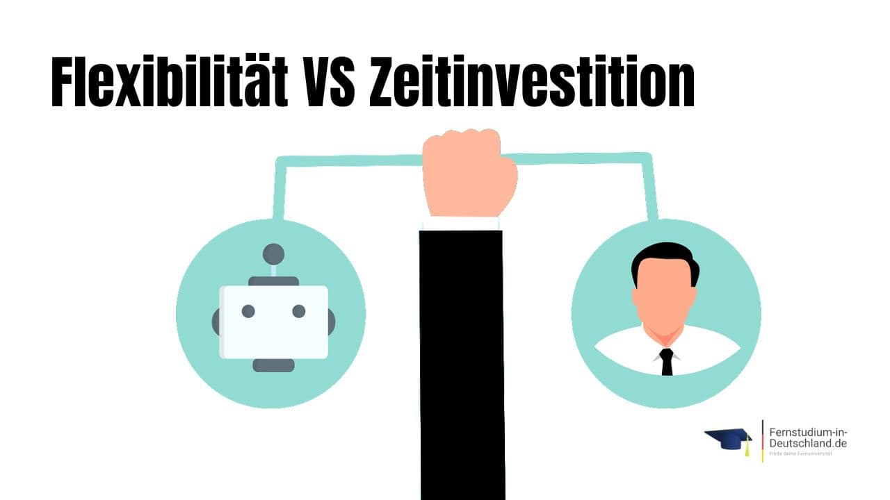 Flexibilität versus Zeitinvestition
