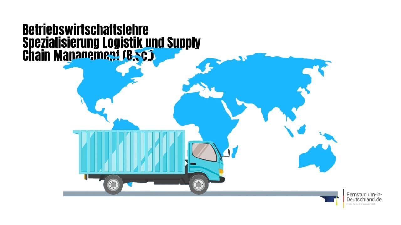 Illustration EURO-FH Betriebswirtschaftslehre Spezialisierung Logistik und Supply Chain Management