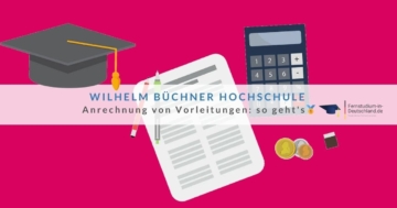 Illustration Wilhelm Büchner Hochschule Anrechnung