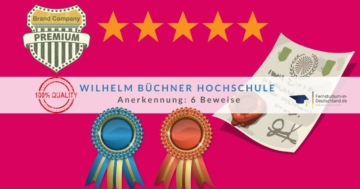 Wilhelm Büchner Hochschule Anerkennung