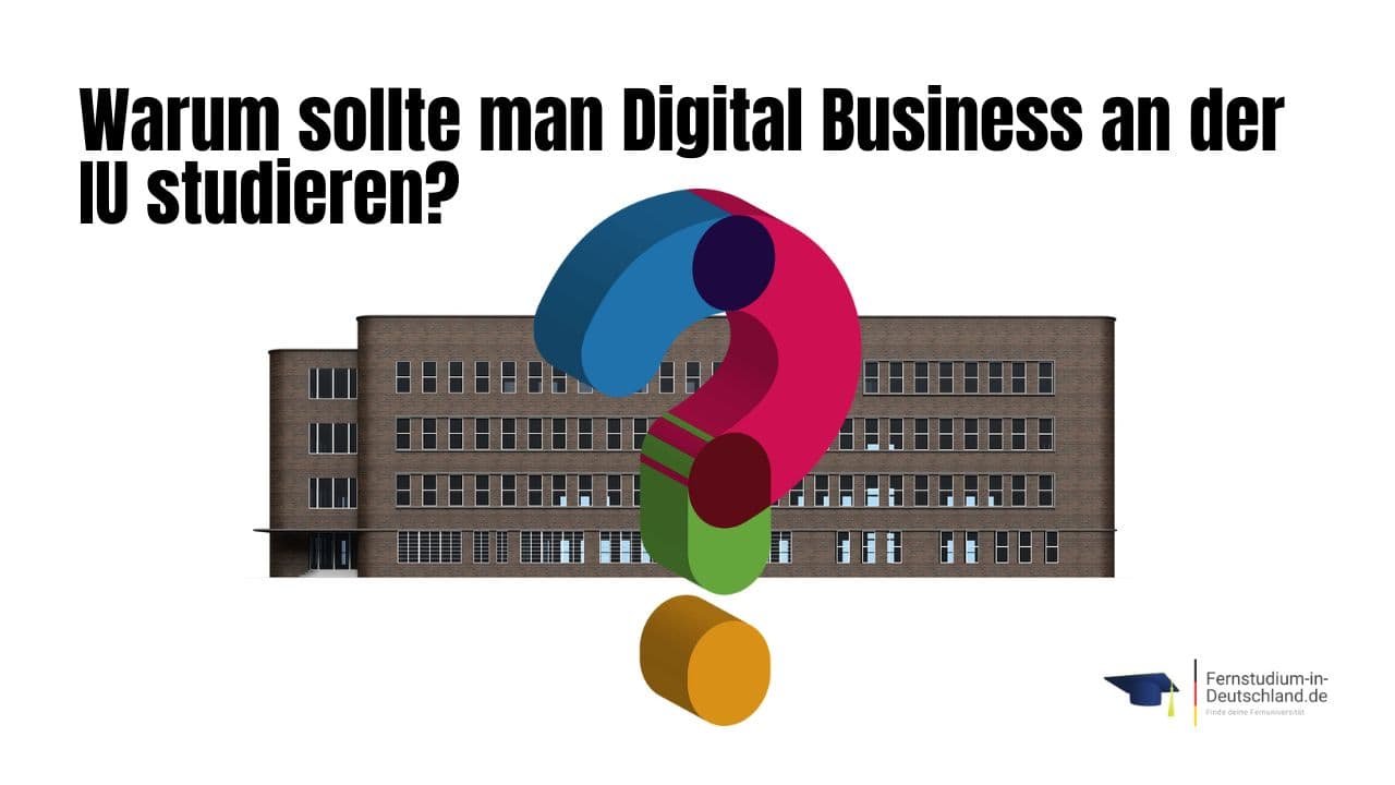 Warum sollte man Digital Business an der IU studieren